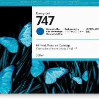 P2V85A HP 747 300ML INK CHROM BLUE