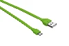 FLAT MICRO-USB CABLE 1M GREEN