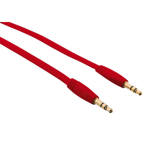 FLAT AUDIO CABLE 1M RED