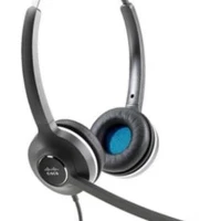 Cisco 532 Wired Dual - Cuffie con microfono - on-ear - cablato - per IP Phone 6841, 6851, 7821, 7841, 7861, 8811, 8841, 8845, 8851, 8861, 8865, 8865NR