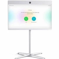 Cisco Webex Room 55 - GPL - Kit per videoconferenza - con Cisco Floor Stand Kit (CS-ROOM55-FSK), 2 x Cisco TelePresence Table Microphone 20 (CTS-MIC-TABL20+)