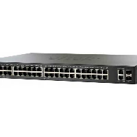 Cisco Small Business SF350-48 - Switch - L3 - gestito - 48 x 10/100 + 2 x 10/100/1000 + 2 x combo Gigabit SFP - montabile su rack