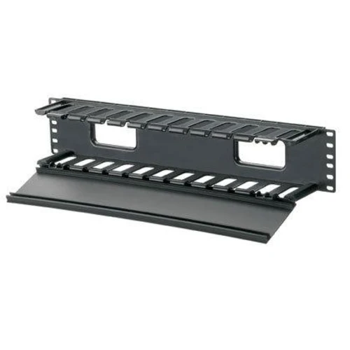 Horizontal Cable Manager Front 94 mm 2U Nero