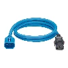 Power Cord IEC C14 to IEC C13 Mt.1,20 Blue(10pz.)