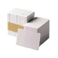 PVC WHITE CARDS 30ML LC MAG STRIPE 500 CARDS BOX