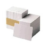 PVC WHITE CARDS 30ML HC MAG STRIPE 500 CARDS BOX