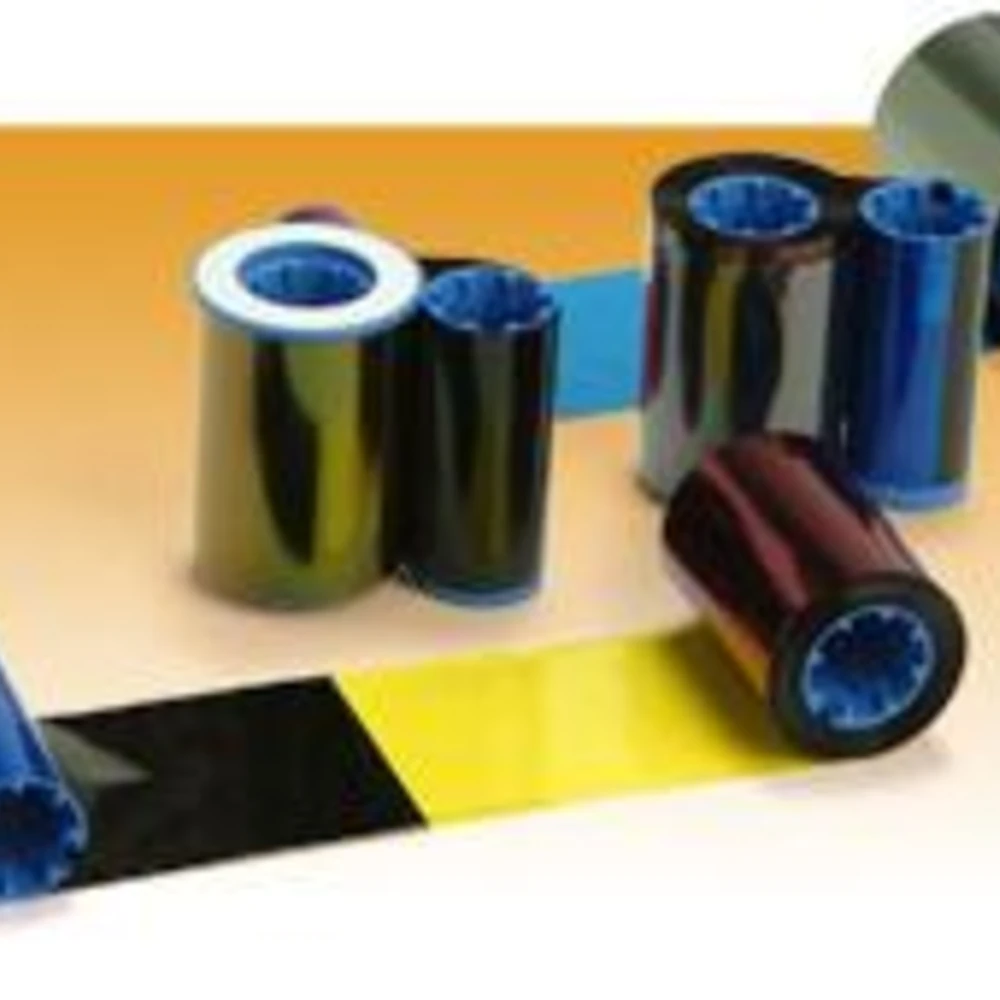 GOLD MONOCHROME RIBBON 1000 PRINTS FOR ROLL