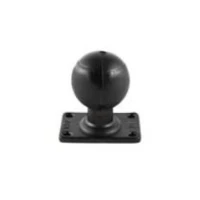 RAM RECTANGULAR BASE WITH 2.25  RUBBER BALL