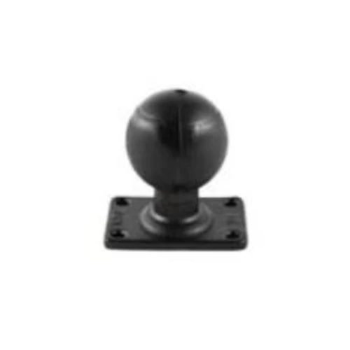 RAM RECTANGULAR BASE WITH 2.25  RUBBER BALL