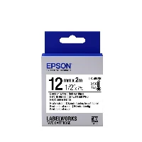 NASTRO FONDO BIANCO PER TESTO NERO, 12/2 LK-4WBH