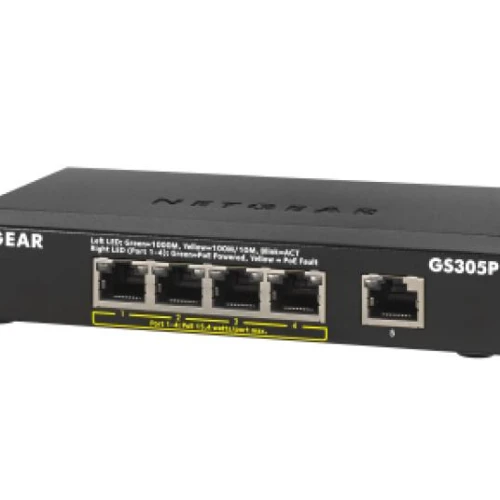 5PT POE GIGABIT UNMANAGED SWITCH