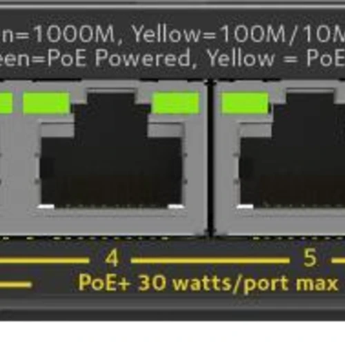 SWITCH GIGABIT ETHERNET SMART MANAGED PLUS POE+ 8P