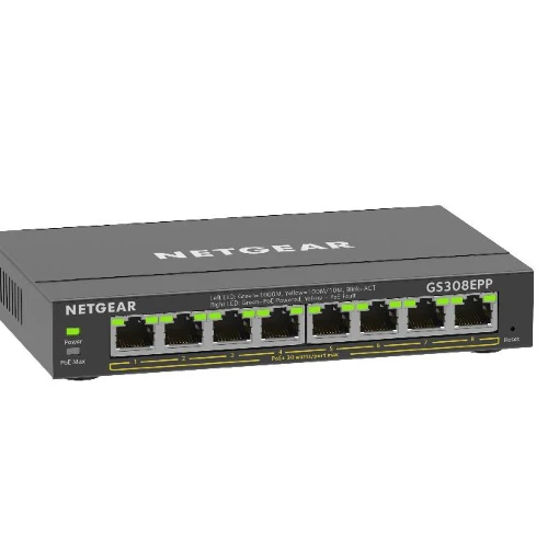 POE+ GIGABIT ETHERNET SMART MANAGED PLUS CON 8 POR