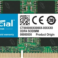 Crucial - DDR4 - modulo - 16 GB - SO DIMM 260-pin - 3200 MHz / PC4-25600 - CL22 - 1.2 V - senza buffer - non ECC