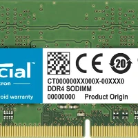Crucial - DDR4 - modulo - 32 GB - SO DIMM 260-pin - 3200 MHz / PC4-25600 - CL22 - 1.2 V - senza buffer - non ECC