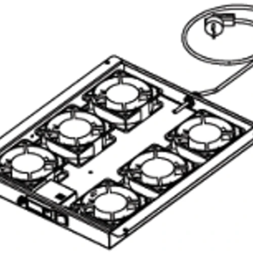 VENTOLE  4 FAN + TERMOSTATO , 2P+E PLUG