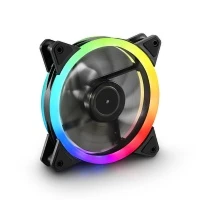 ADDRESSABLE RGB RING FAN 120X120X25,PWM