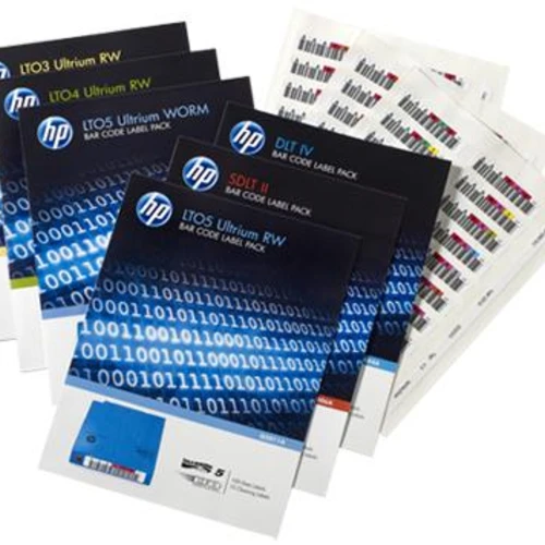 HPE LTO-7 ULTRIUM RW BAR CODE LABEL PACK