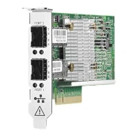 HPE 560SFP+ - Adattatore di rete - PCIe 2.0 x8 - 10Gb Ethernet x 2 - per Apollo 4200 Gen9, ProLiant DL20 Gen9, DL388p Gen8, ML30 Gen9, SimpliVity 380 Gen9