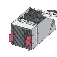 HPE Front to Back Airflow Fan Tray - Supporto ventola dispositivo di rete - per FlexFabric 5930 4-slot