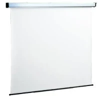 Schermo a Muro New Spring 200x210 1:1 Tela Bianca Retro Nero