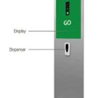 TOTEM LAMINA 4K 50  24/7 BIANCO