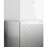 WD My Cloud Home WDBVXC0040HWT - Dispositivo di storage personal cloud - 4 TB - HDD 4 TB x 1 - RAM 1 GB - Gigabit Ethernet