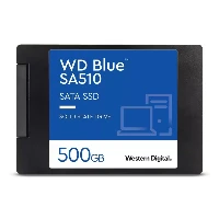 WD Blue SA510 WDS500G3B0A - SSD - 500 GB - interno - 2.5 - SATA 6Gb/s - blu