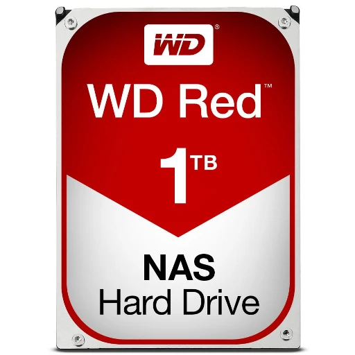 WD Red Plus WD10EFRX - HDD - 1 TB - interno - 3.5 - SATA 6Gb/s - buffer: 64 MB - per My Cloud EX2, EX4