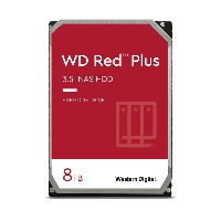 WD Red Plus WD80EFZZ - HDD - 8 TB - interno - 3.5 - SATA 6Gb/s - 5640 rpm - buffer: 128 MB