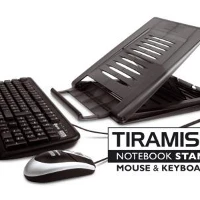 TIRAMISU NOTEBOOK STAND + TASTIERA E MOUSE