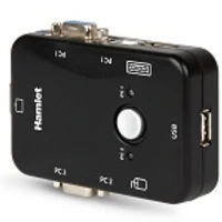 KVM SWITCH PER 2 PC + 3 USB+ VGA. **