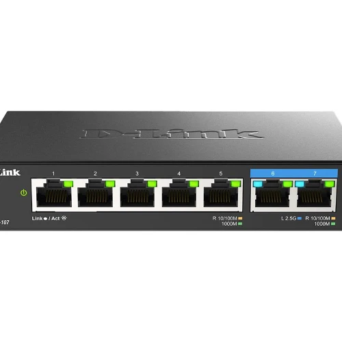 7-PORT MULTI-GIGABIT UNMANAGED SWITCH