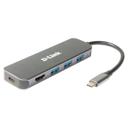 USB-C/USB TO GIGABIT ETHERNET  WITH 3 USB 3.0