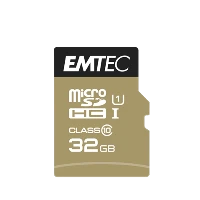 EMTEC MICRO SD CON ADATTATORE 32GB UHS1 U1 C10