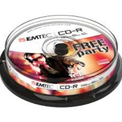 EMTEC CD-R 80MIN/700MB 52X CB (10)