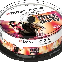 EMTEC CD-R 80MIN/700MB 52X CB (25)