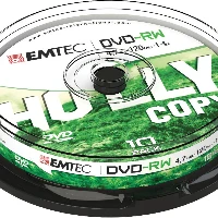EMTEC DVD-RW 4,7GB 4X CB (10)