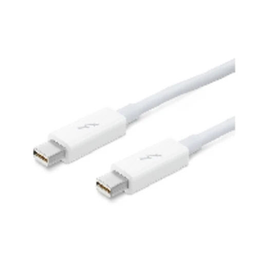 Apple - Cavo Thunderbolt - Mini DisplayPort (M) a Mini DisplayPort (M) - 50 cm - bianco - per iMac, Mac mini (fine 2012, fine 2014, metà 2011), MacBook Air, MacBook Pro