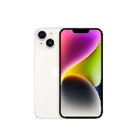 Apple iPhone 14 Plus - 5G smartphone - dual SIM /Memoria Interna 128 GB - display OLED - 6.7 - 2778 x 1284 pixel - 2x fotocamere posteriori 12 MP, 12 MP - front camera 12 MP - starlight