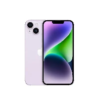 Apple iPhone 14 Plus - 5G smartphone - dual SIM /Memoria Interna 256 GB - display OLED - 6.7 - 2778 x 1284 pixel - 2x fotocamere posteriori 12 MP, 12 MP - front camera 12 MP - viola