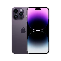 Apple iPhone 14 Pro Max - 5G smartphone - dual SIM /Memoria Interna 128 GB - display OLED - 6.7 - 2796 x 1290 pixels (120 Hz) - 3 x fotocamere posteriori 48 MP, 12 MP, 12 MP - front camera 12 MP - Deep Purple