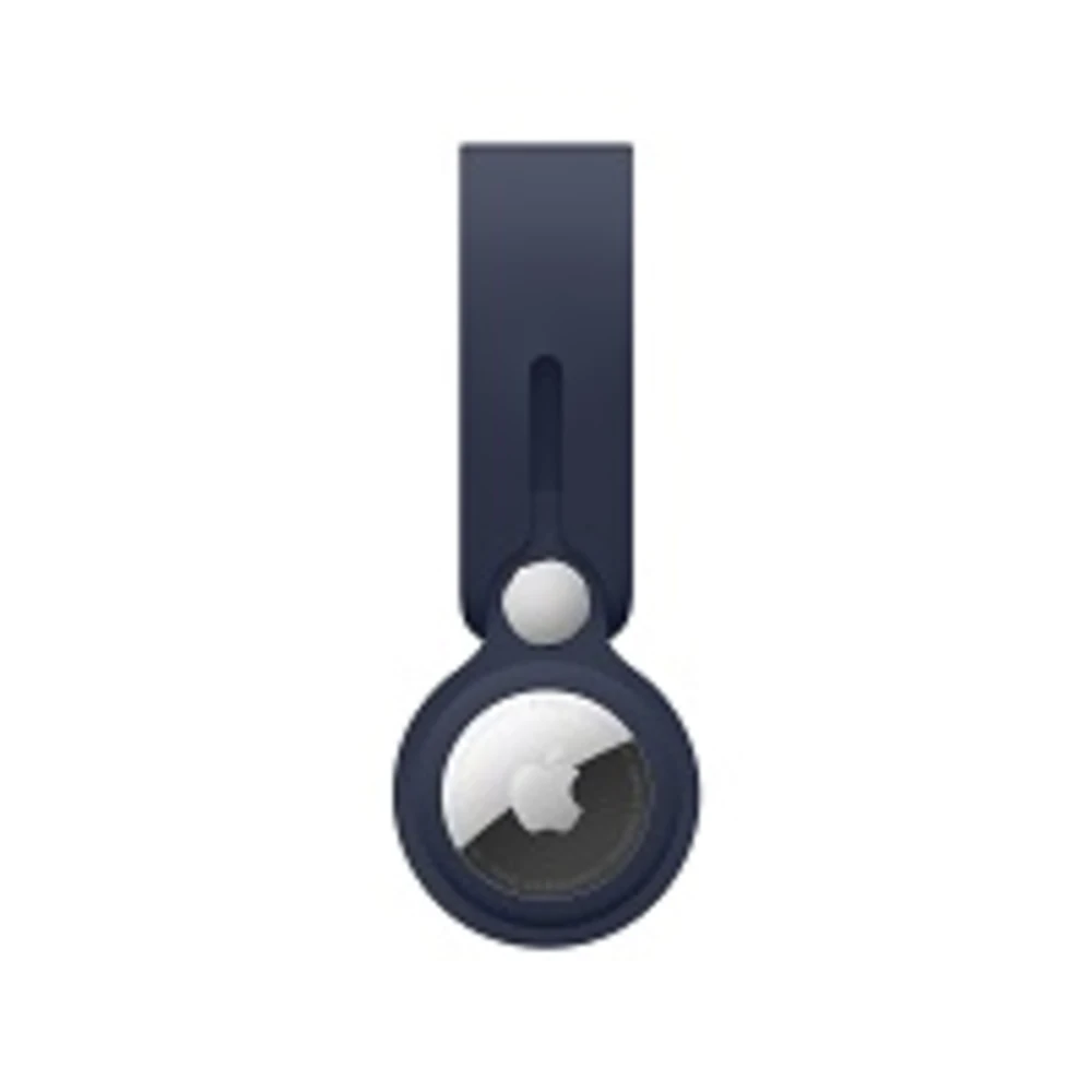 Apple - Custodia per airtag - poliuretano - deep navy - per AirTag