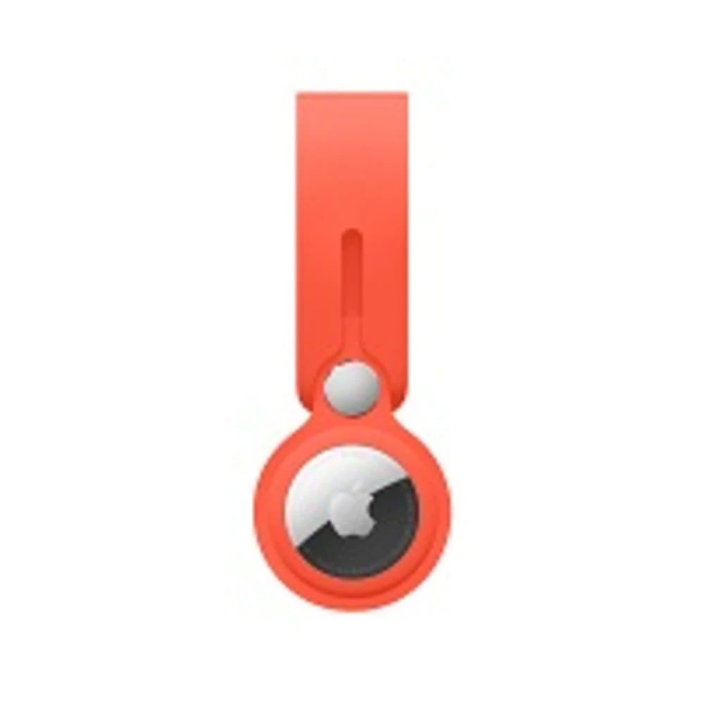 Apple - Custodia per airtag - poliuretano - arancione elettrico - per AirTag