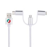 IGLOO 3 IN 1 CAVO USB A LIGHTING/USB-TYPE C/MICRO