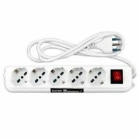 IGLOO MULTIPRESA 5 USCITE  2500 W 16 A WHITE