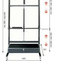 CARRELLO MOBILE PORTA LIM CON REGOLAZIONE ALTEZZA