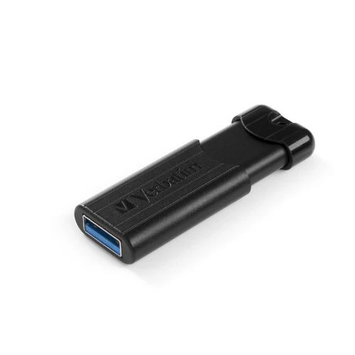VERBATIM USB DRIVE 3.0 256GB PINSTRIPE BLACK