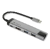 VERBATIM HUB USB-C 3XUSB-A/1XUSB-C/1XHDMI/1XRJ45