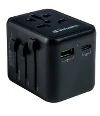 ADATTATORE DA VIAGGIO UNIVER. 1XUSB-C/1XUSB-A 20W